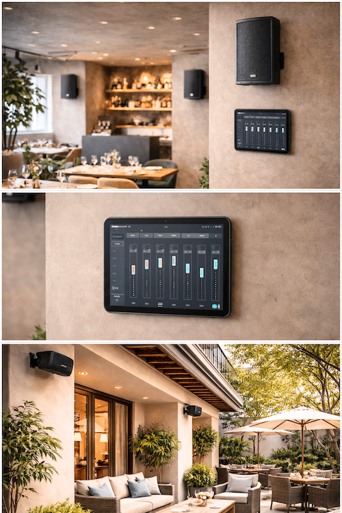 sonorisation bar et hotel